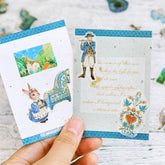 BGM The Alps Story Foil-stamped Flake Seal - Blue - Default Title by Techo Treats Stationery