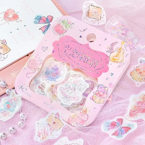 BGM The Fantasy Story Foil-stamped Flake Seal - Dream - Default Title by Techo Treats Stationery
