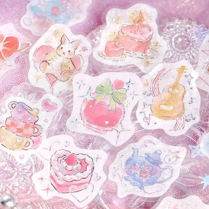 BGM The Fantasy Story Foil-stamped Flake Seal - Dream - Default Title by Techo Treats Stationery