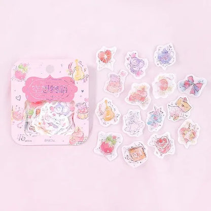 BGM The Fantasy Story Foil-stamped Flake Seal - Dream - Default Title by Techo Treats Stationery