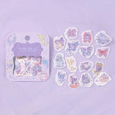 BGM The Fantasy Story Foil-stamped Flake Seal - Illusion - Default Title by Techo Treats Stationery