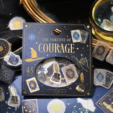 BGM The Fourtune of Courage Foil-stamped Washi Flake Seal - Default Title by Techo Treats Stationery