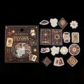 BGM The Fourtune of Passion Foil-stamped Washi Flake Seal - Default Title by Techo Treats Stationery