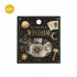 BGM The Fourtune of Wisdom Foil-stamped Washi Flake Seal - Default Title by Techo Treats Stationery