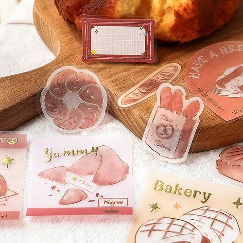 BGM Tracing Paper Flake Stickers - Bakery - Default Title by Techo Treats Stationery
