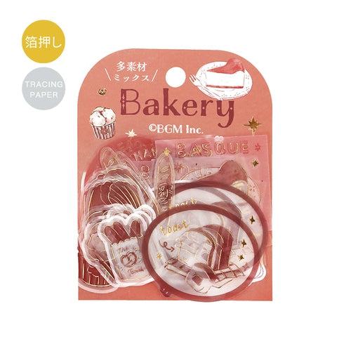 BGM Tracing Paper Flake Stickers - Bakery - Default Title by Techo Treats Stationery