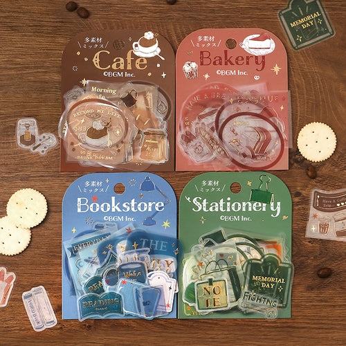 BGM Tracing Paper Flake Stickers - Bakery - Default Title by Techo Treats Stationery