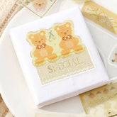 BGM Tracing Paper Flake Stickers - Scandinavian Knitting (Yellow) - Default Title by Techo Treats Stationery