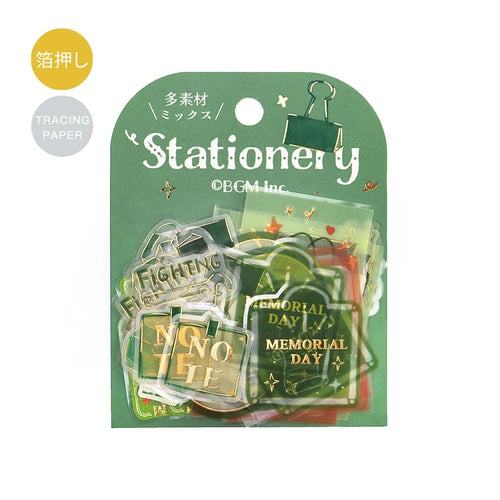 BGM Tracing Paper Flake Stickers - Stationery - Default Title by Techo Treats Stationery