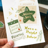 BGM Tracing Paper Flake Stickers - Stationery - Default Title by Techo Treats Stationery