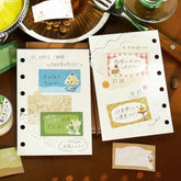 BGM Writable Roll Sticker - Cafe A La Mode - Default Title by Techo Treats Stationery