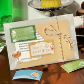 BGM Writable Roll Sticker - Cafe A La Mode - Default Title by Techo Treats Stationery