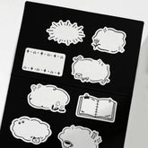 BGM Writable Roll Sticker - Sketches - Default Title by Techo Treats Stationery