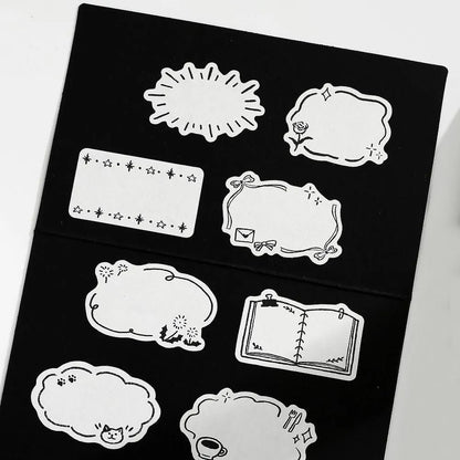 BGM Writable Roll Sticker - Sketches - Default Title by Techo Treats Stationery