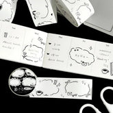BGM Writable Roll Sticker - Sketches - Default Title by Techo Treats Stationery