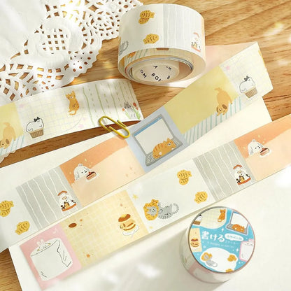 BGM Writable Roll Sticker - Warm Weather - Default Title by Techo Treats Stationery