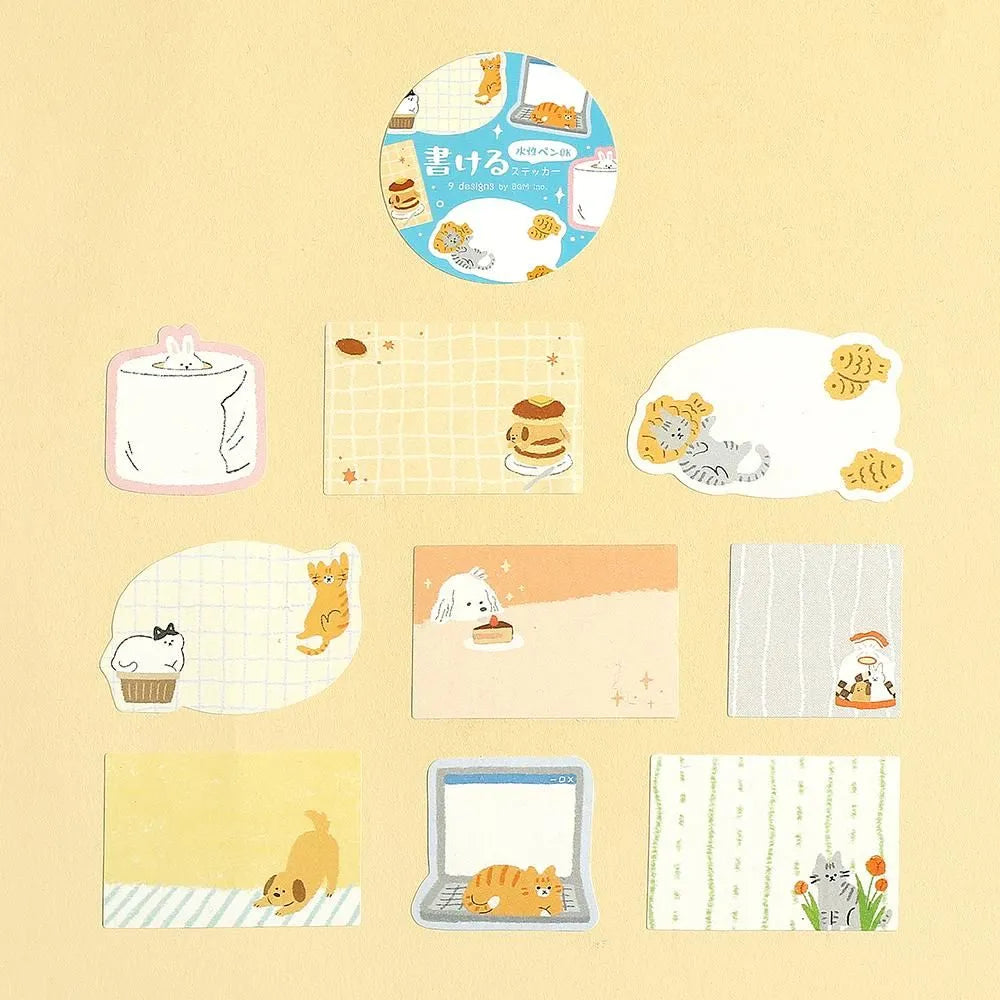 BGM Writable Roll Sticker - Warm Weather - Default Title by Techo Treats Stationery