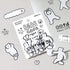 BGM YURUKU IKO-YO Mixed Flake Seal - Bear Cafe - Default Title by Techo Treats Stationery