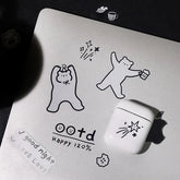 BGM YURUKU IKO-YO Mixed Flake Seal - Bear Cafe - Default Title by Techo Treats Stationery