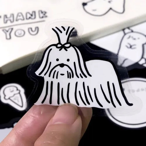 BGM YURUKU IKO-YO Mixed Flake Seal - Friends Party - Default Title by Techo Treats Stationery