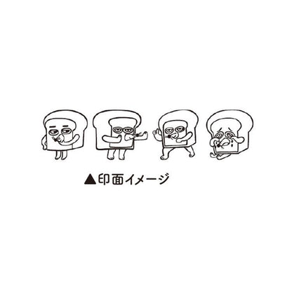 Bread Thief CORO-RE Rolling Stamp (1) - KAMIO JAPAN - Default Title by Techo Treats Stationery