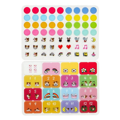 2025 Custom Diary Stickers - B6 Size - COCO and Wondrous Gang - Techo Treats