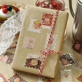 Cafe A La Mode Post Office Foil-stamped Flake Seal - Red - Techo Treats
