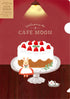 Cafe Moon A5 Clear Folder - Cake - Furukawa Shiko - Default Title by Techo Treats Stationery