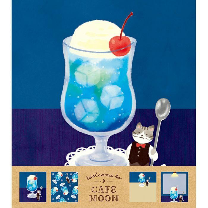 Cafe Moon Memo Pad - Cream Soda - Furukawa Shiko - Default Title by Techo Treats Stationery