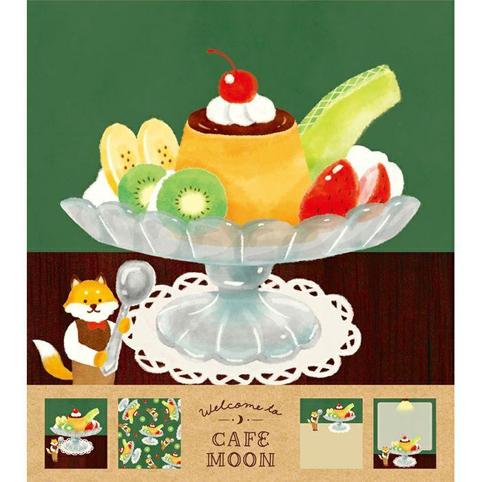 Cafe Moon Memo Pad - Pudding - Techo Treats