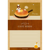Cafe Moon Mini Letter Set - Pancake - Furukawa Shiko - Default Title by Techo Treats Stationery
