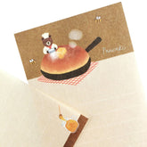 Cafe Moon Mini Letter Set - Pancake - Furukawa Shiko - Default Title by Techo Treats Stationery