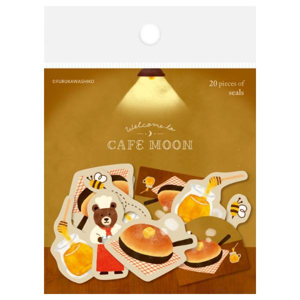 Cafe Moon Washi Flake Stickers - Pancake - Furukawa Shiko - Default Title by Techo Treats Stationery