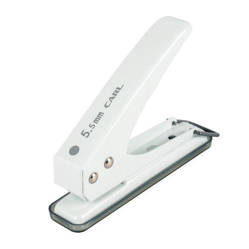 Carl 1-hole Punch (White Edition) - 5.5mm - Default Title by Techo Treats Stationery