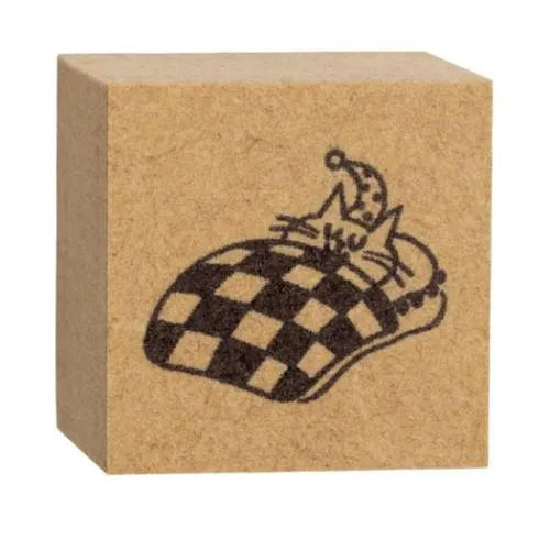 Cat Life Rubber Stamp - Good Night - Techo Treats