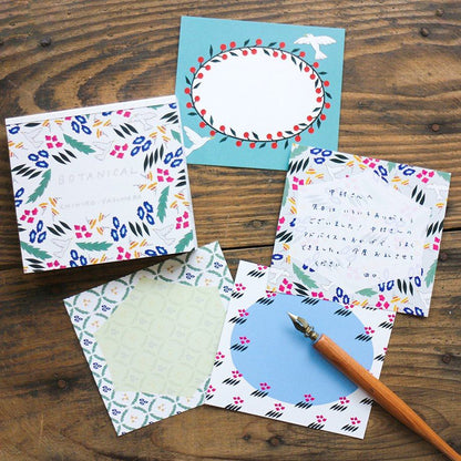 chihiro yasuhara Block Memo - BOTANICAL - cozyca products - Default Title by Techo Treats Stationery