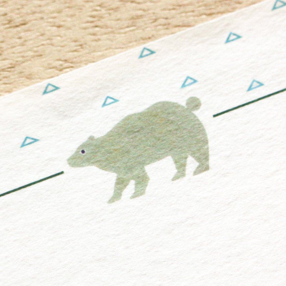 chihiro yasuhara Letter Pad - ANIMAL - cozyca products - Default Title by Techo Treats Stationery