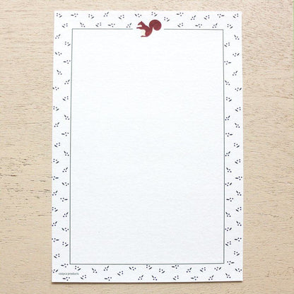 chihiro yasuhara Letter Pad - ANIMAL - cozyca products - Default Title by Techo Treats Stationery