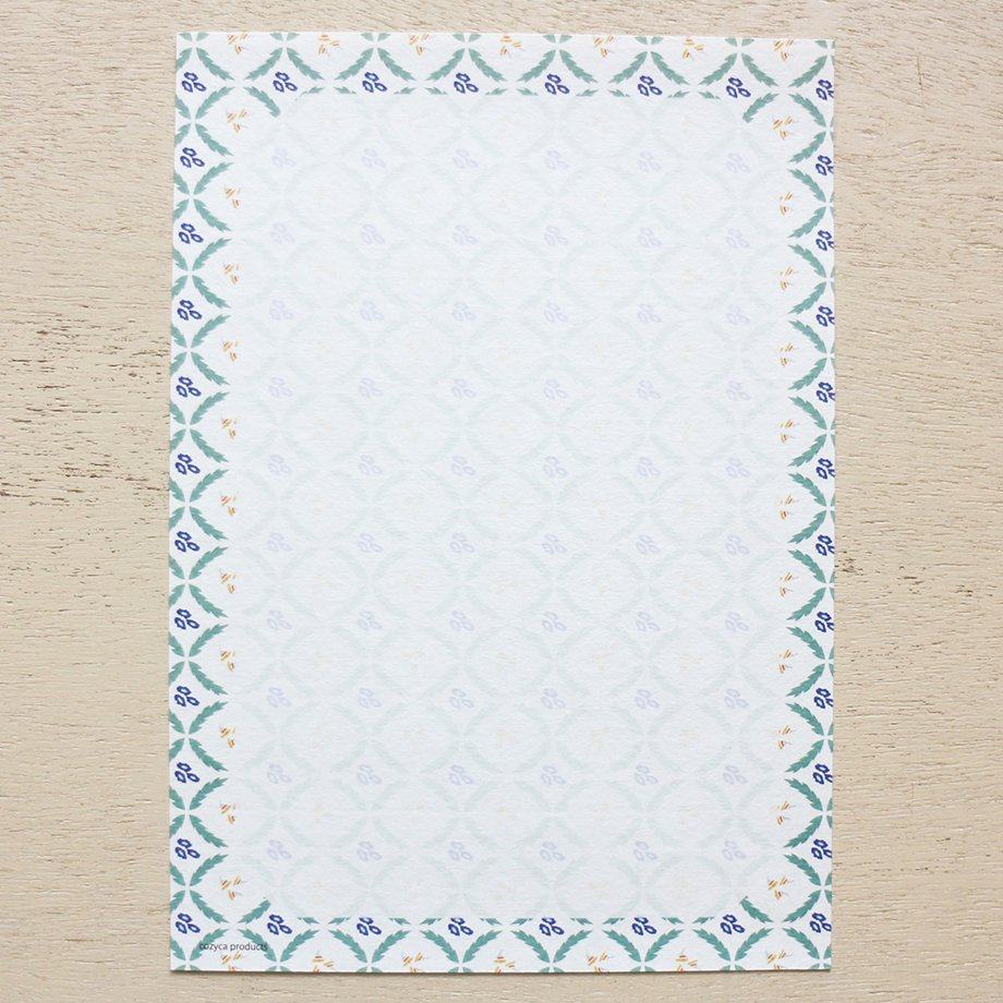 chihiro yasuhara Letter Pad - BOTANICAL - cozyca products - Default Title by Techo Treats Stationery