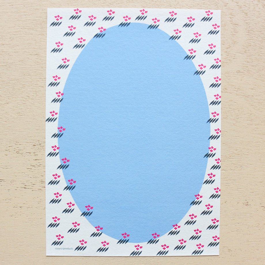 chihiro yasuhara Letter Pad - BOTANICAL - cozyca products - Default Title by Techo Treats Stationery
