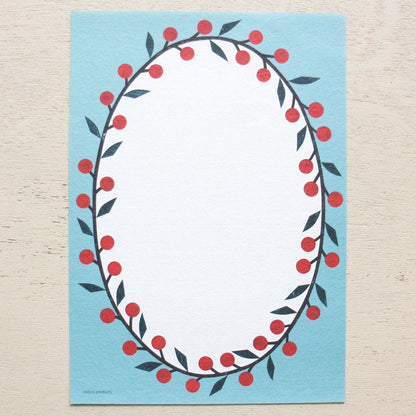 chihiro yasuhara Letter Pad - BOTANICAL - cozyca products - Default Title by Techo Treats Stationery