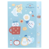 Chiikawa A4 Die-cut 5-Pocket Clear File - Relaxing - Sun-Star Stationery - Default Title by Techo Treats Stationery