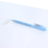 Chiikawa Acrylic Clip 0.5mm Ballpoint Pen (Black) - Hachiware - Sun-Star Stationery - Default Title by Techo Treats Stationery