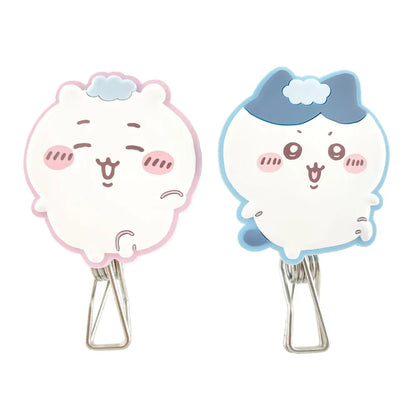 Chiikawa Hanger Clip (2 pcs) - Chiikawa &amp; Hachiware - SHOBIDO - Default Title by Techo Treats Stationery