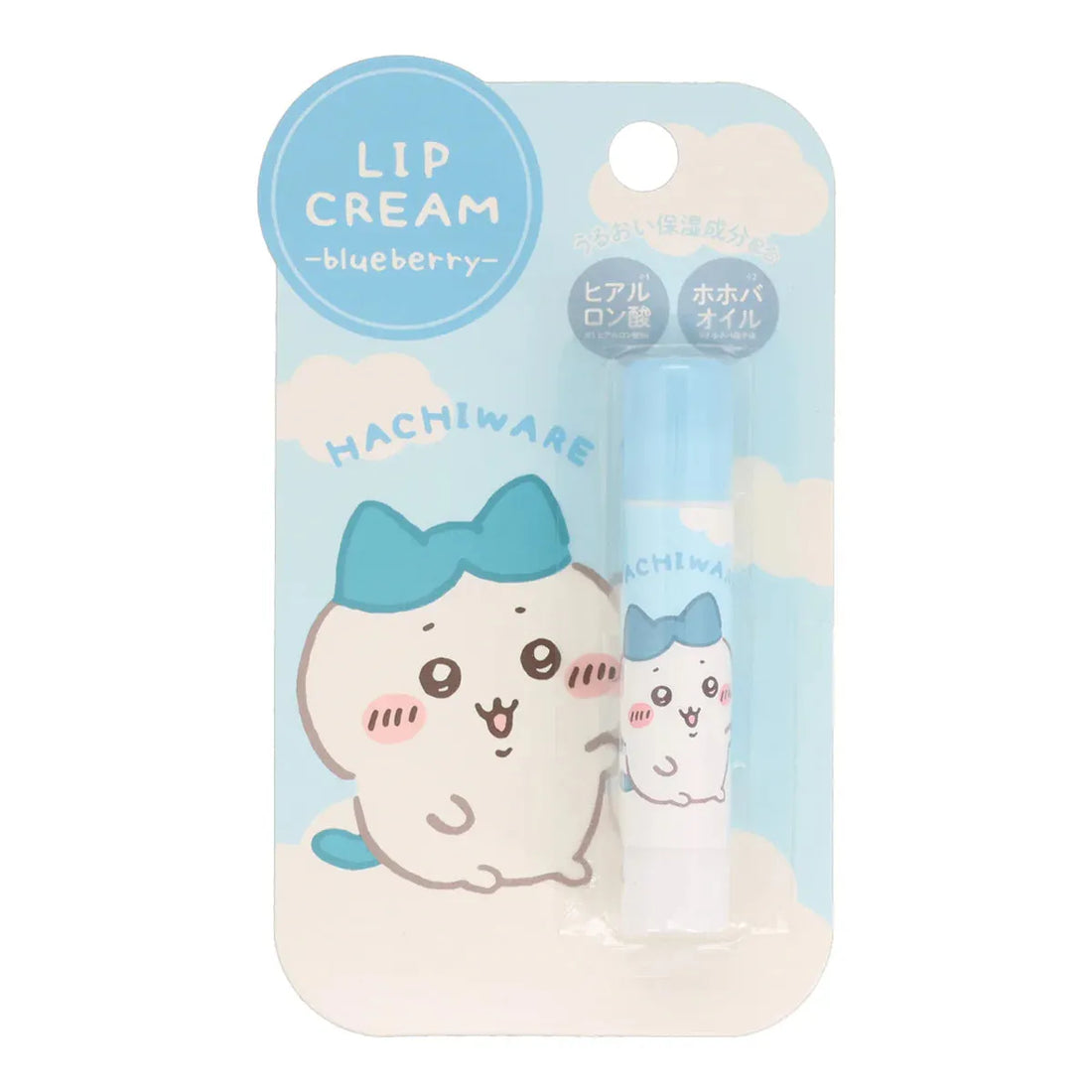 Chiikawa Lip Balm (5 styles) - SHOBIDO - Hachiware (Blueberry Scent) by Techo Treats Stationery