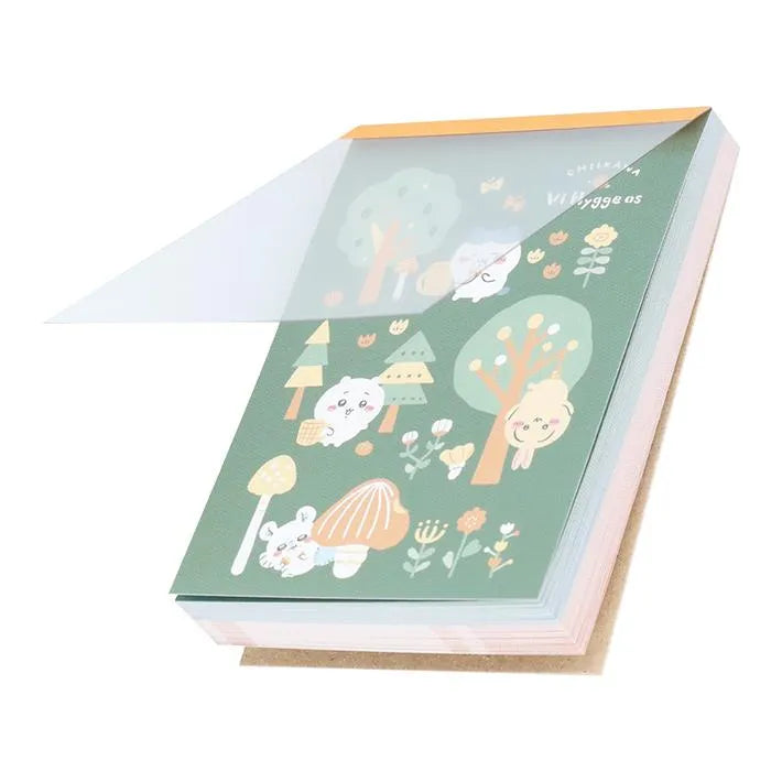 Chiikawa Mini Memo - Relaxing - Sun-Star Stationery - Default Title by Techo Treats Stationery