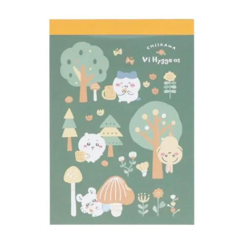 Chiikawa Mini Memo - Relaxing - Sun-Star Stationery - Default Title by Techo Treats Stationery