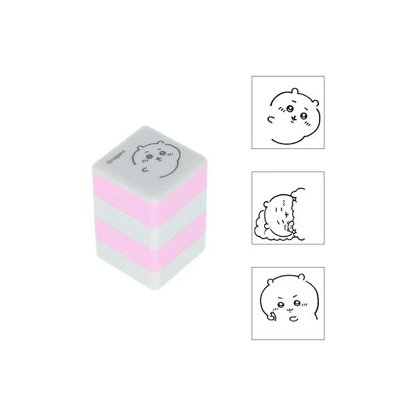 Chiikawa Pyokkori 3-in-1 Penetrating Stamp - Chiikawa - Sun-Star Stationery - Default Title by Techo Treats Stationery
