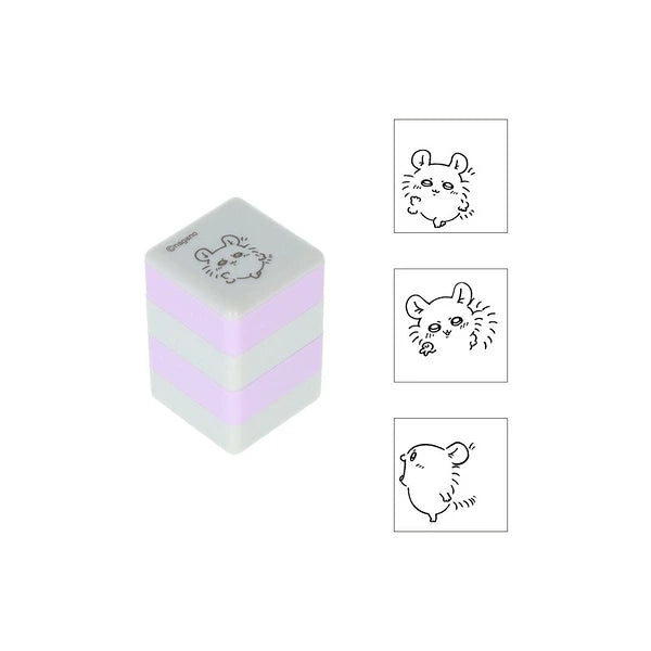 Chiikawa Pyokkori 3-in-1 Penetrating Stamp - Momonga - Sun-Star Stationery - Default Title by Techo Treats Stationery