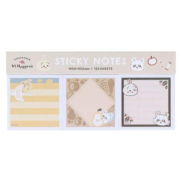 Chiikawa Sticky Notes Pad - Okao - Techo Treats